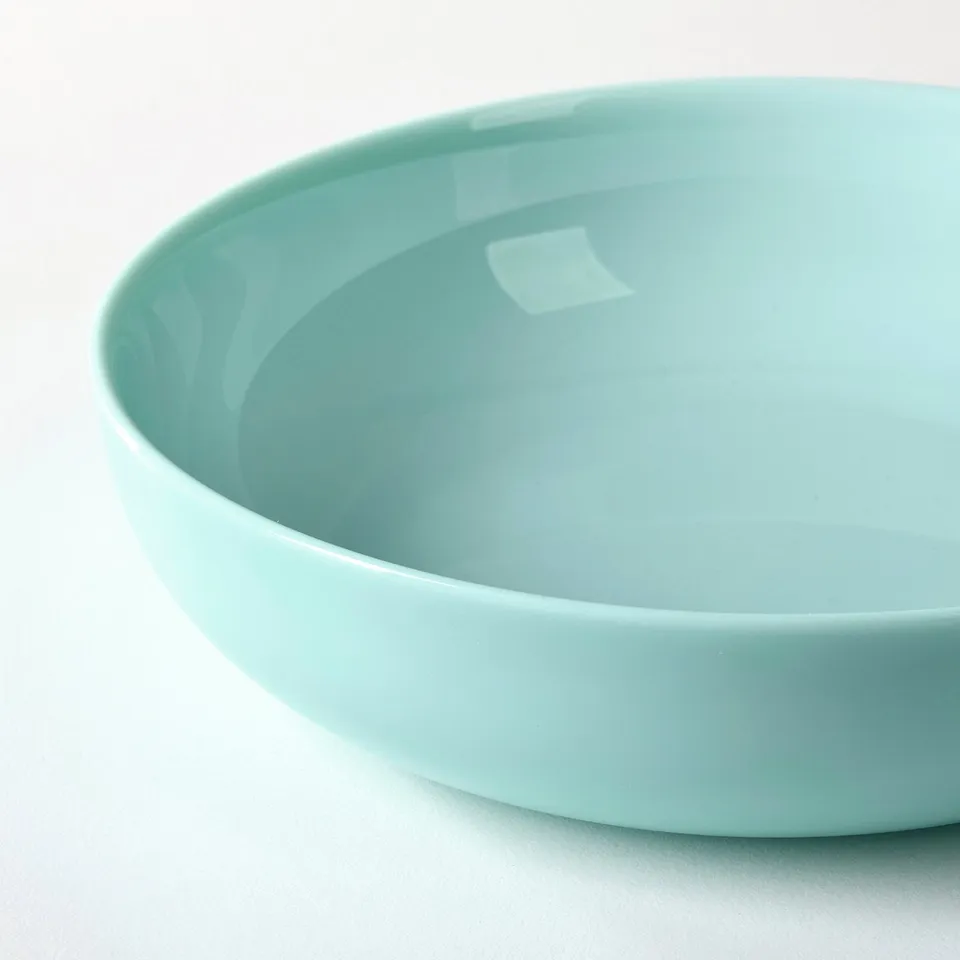 VITBLECKA Plate, turquoise, 17 cm