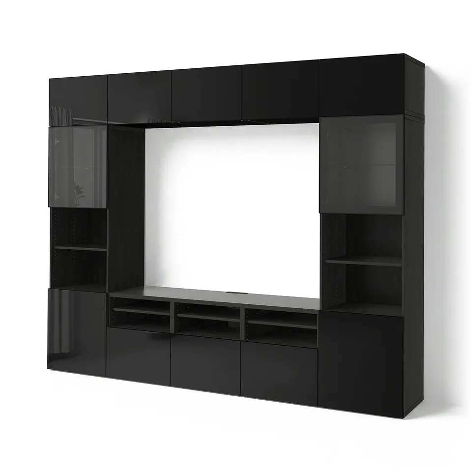 part: BESTÅ TV storage combination/glass doors