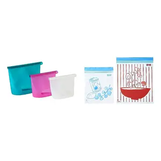 FILFISK/ISTAD set: 3-piece resealable bag set + resealable bag