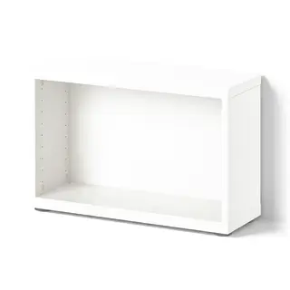 BESTÅ frame, white, 60x20x38 cm
