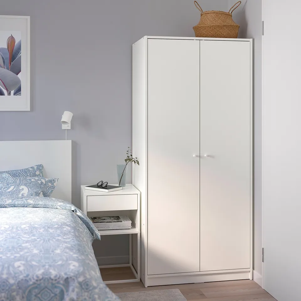 part: KLEPPSTAD wardrobe with 2 doors