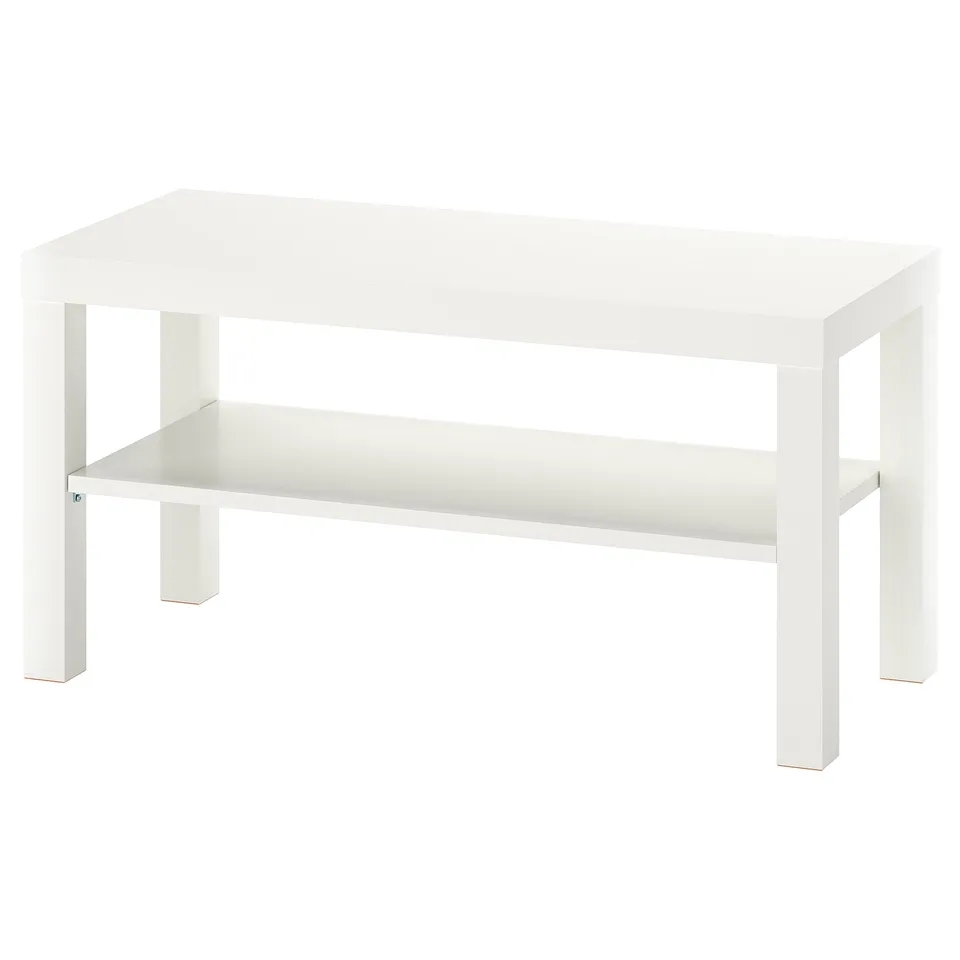 LACK TV bench, white, 90x36x45 cm
