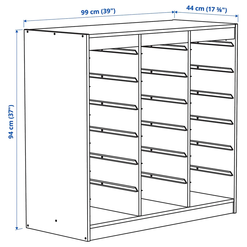 part: TROFAST frame