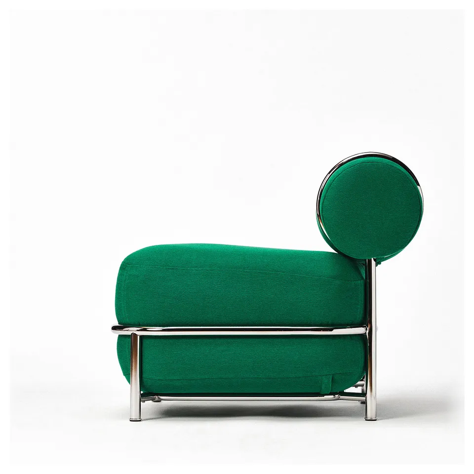 IKEA PS 2026 Easy chair, with inflatable seat/back cushion/Knäbäck bright green
