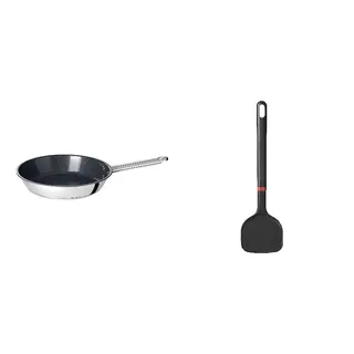 pan + spatula set: frying pan + wok spatula