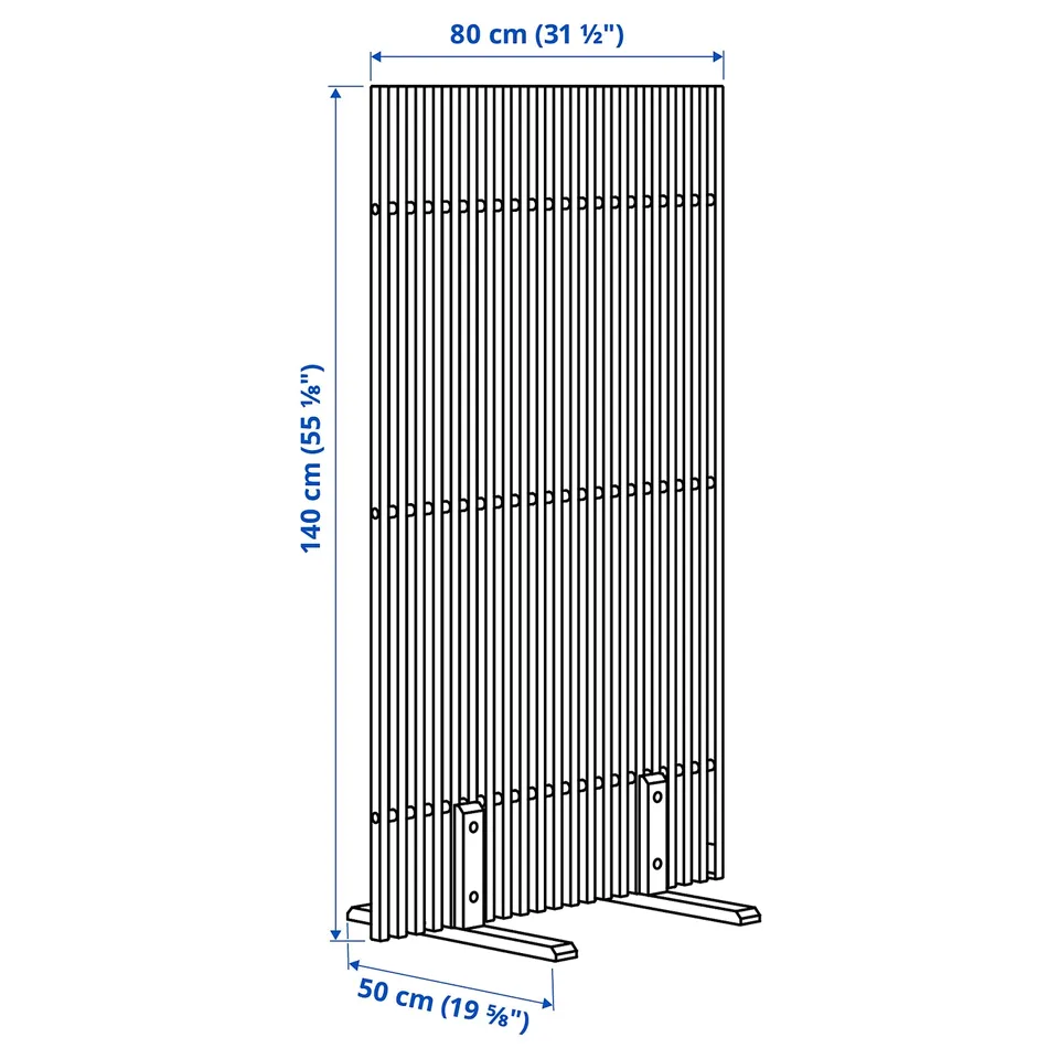 Illustration with measurements for the product: NÄMMARÖ.