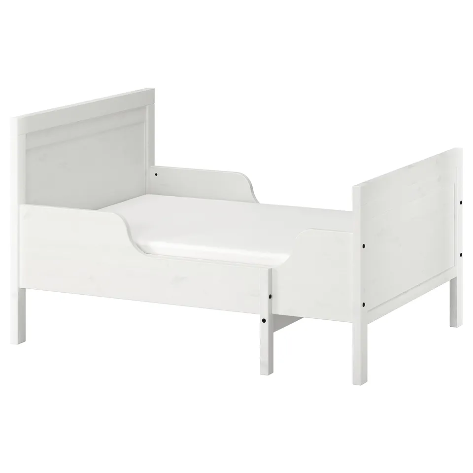 part: SUNDVIK ext bed frame with slatted bed base
