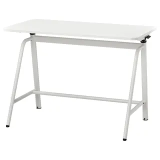 GLADHÖJDEN desk sit/stand, white, 100x60 cm