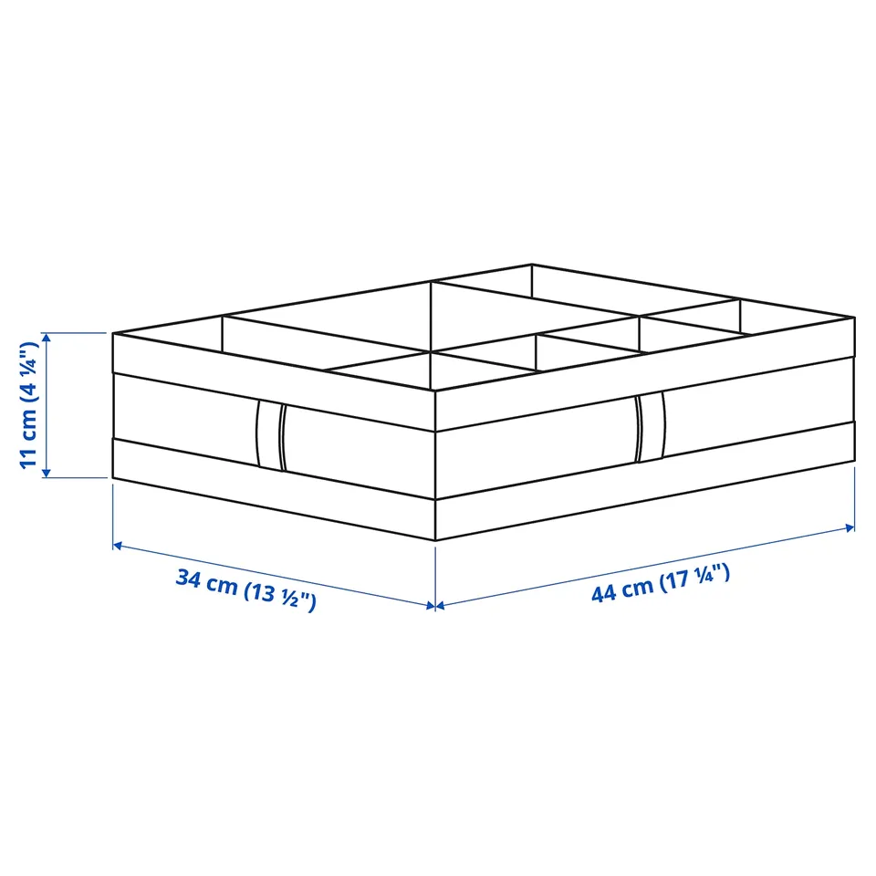 part: SKUBB box with compartments