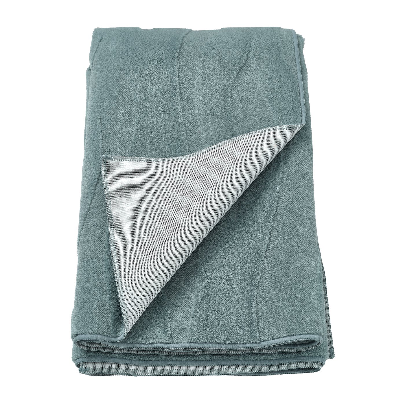 VÄXELFEL Rug, low pile, blue, 133x195 cm