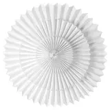 STRÅLA lamp shade, paper pleated/star white, 55 cm