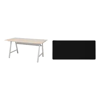 UTESPELARE/LÅNESPELARE set: gaming desk + gaming mouse pad