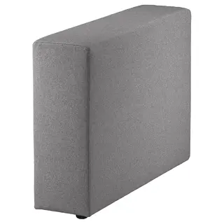 JÄTTEBO armrest, Tonerud grey, Depth 95 x Height 69 x Width 25 cm