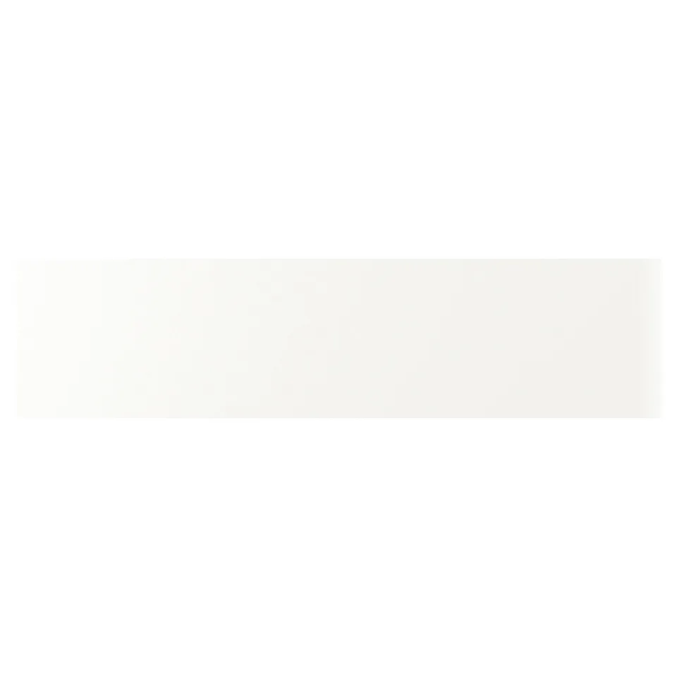 VALLSTENA white kitchen cabinet, smooth surface, simple design.
