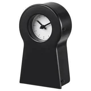 IKEA PS 1995 clock, black, 14 cm