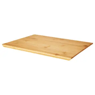 SYNSÄTT chopping board, bamboo, Length 33 x Width 22 cm