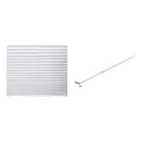 RIKTIG/SCHOTTIS set: pleated blind + draw rod