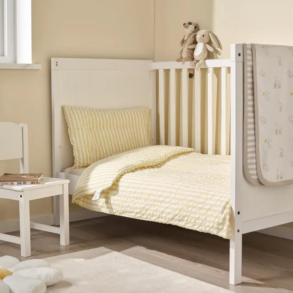 part: LEN duvet cover 1 pillowcase for cot