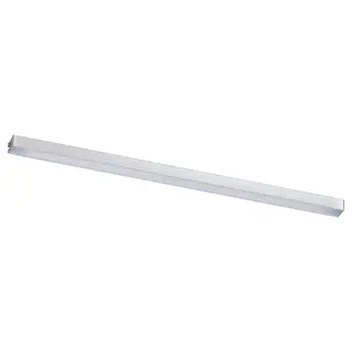 MITTLED LED kitchen worktop lighting strip, dimmable aluminium-colour, Length 40 x Width 2 x Height 1.4 cm