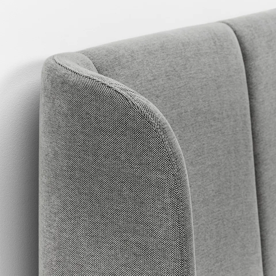 part: TUFJORD upholstered bed frame