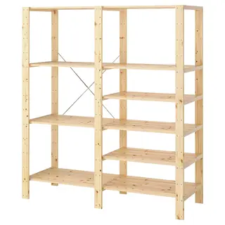 HEJNE 2 sections, softwood, 154x50x171 cm