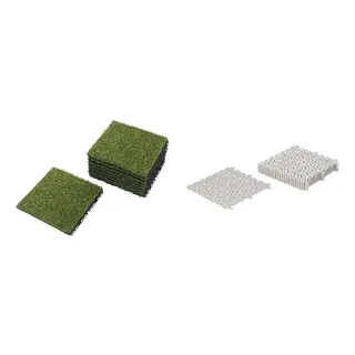 RUNNEN [Set] floor decking, outdoor + floor decking, outdoor