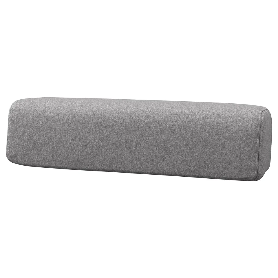 JÄTTEBO grey sleek sofa module, rectangular, plush fabric, versatile design.