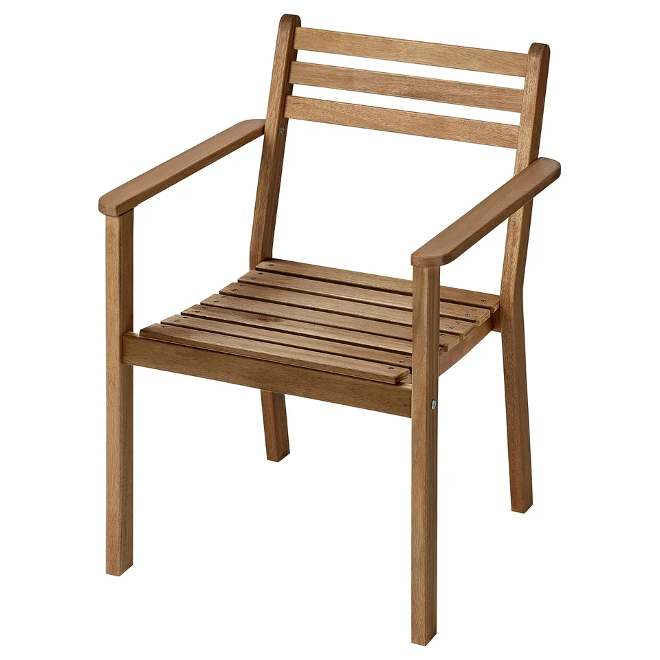 part: ASKHOLMEN chair with armrests, outdoor