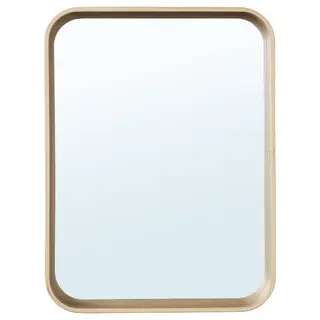 DVÄRGSYREN mirror, oak veneer, 28x37 cm