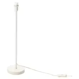 STRÅLA table lamp base, white, Height 48 cm