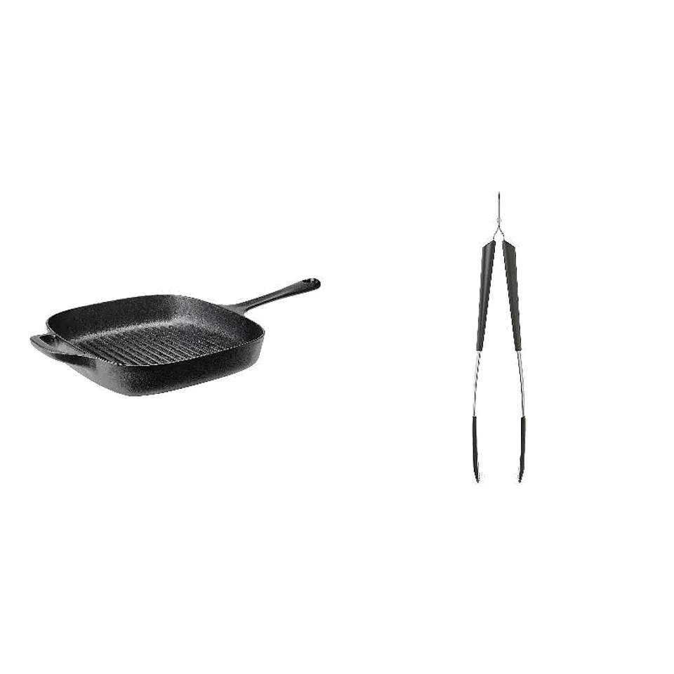pan + cooking tweezers, photo 1
