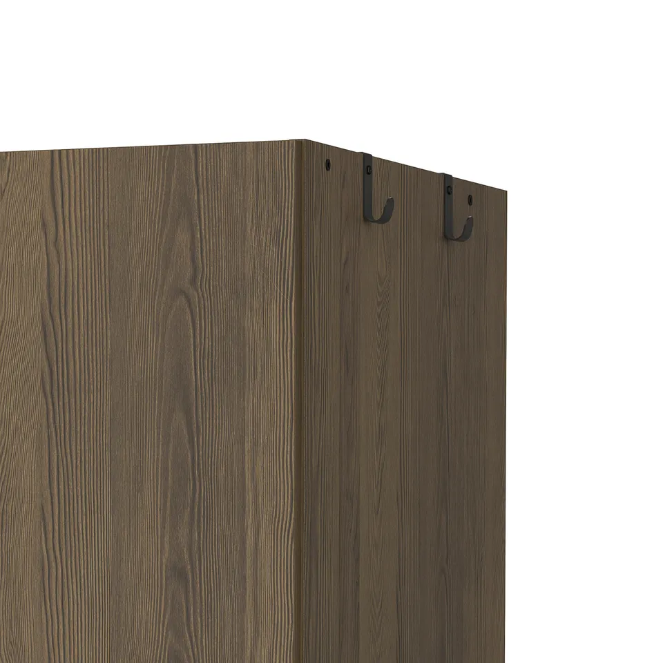 part: BRUKSVARA wardrobe with 2 doors and 2 drawers