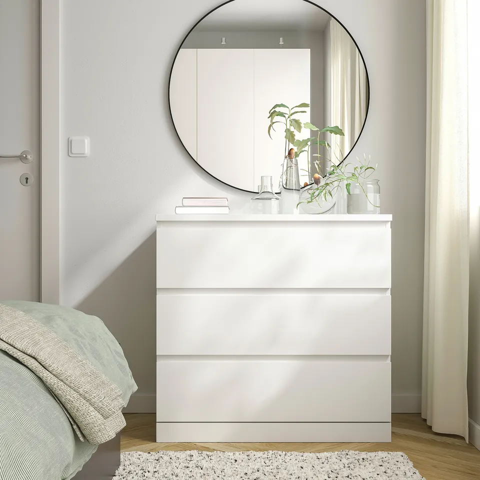 part: MALM chest of 3 drawers