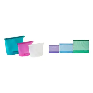 FILFISK/ISTAD set: 3-piece resealable bag set + resealable bag