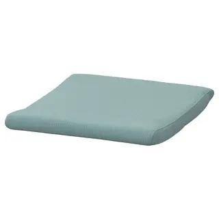 POÄNG footstool cushion, Kelinge grey-blue, Length 52 x Width 56 cm