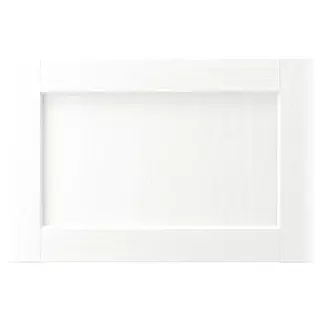 ENKÖPING drawer front, white wood effect, 60x40 cm