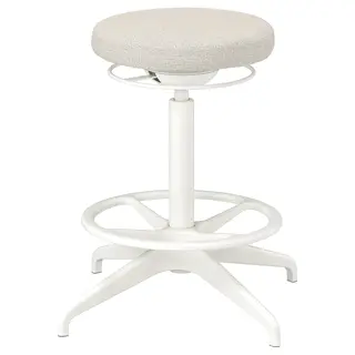 LIDKULLEN active sit/stand support, Gunnared beige, Width 60 cm