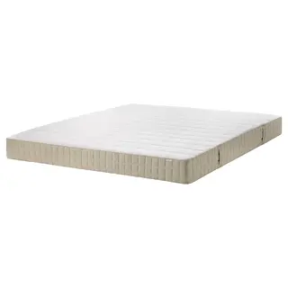 MAUSUND natural latex mattress, medium firm natural, 180x200 cm