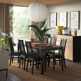 ÅLHULT set: table + chair x4