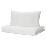 LEN duvet cover 1 pillowcase for cot, 110x125/35x55 cm