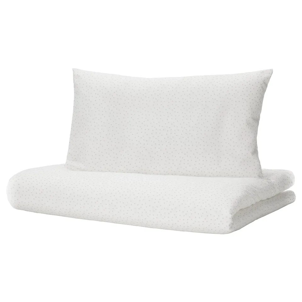 part: LEN duvet cover 1 pillowcase for cot