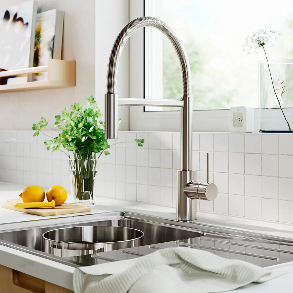 part: SALLSJÖN kitchen mixer tap pull down w spray