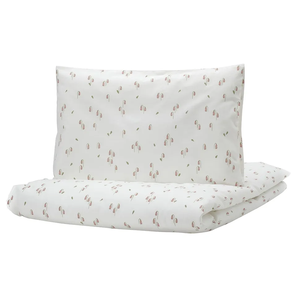 part: GULDVÄVARE duvet cover 1 pillowcase for cot