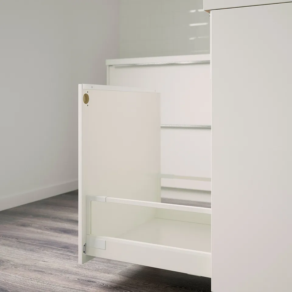 part: UTRUSTA fitting for mounting drawer on door