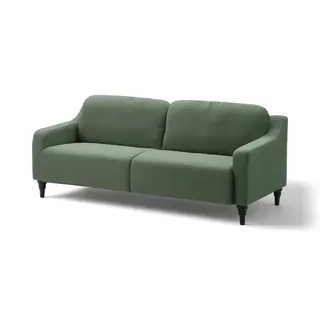 GULLVALLA 3-seat sofa, Silkeryd grey-green, Depth 83 x Width 182 cm