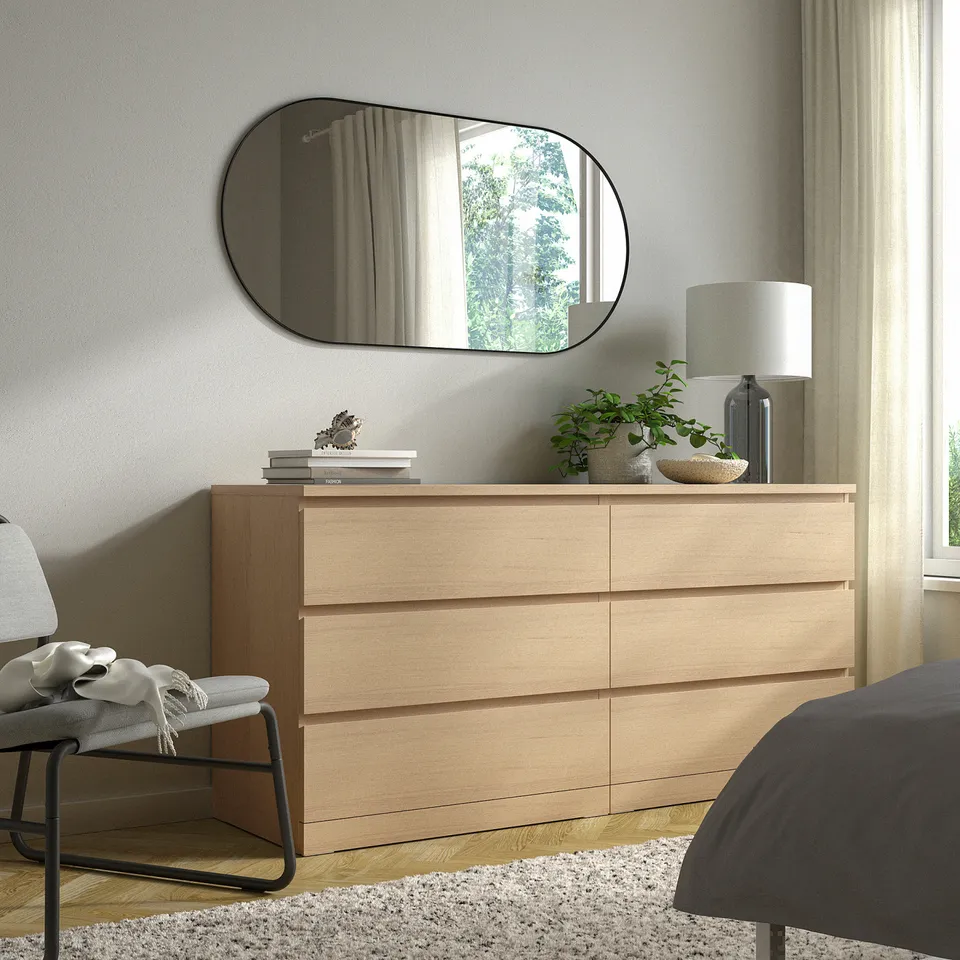 part: MALM chest of 6 drawers