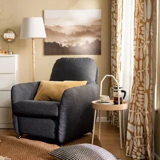BURVIK/EKOLSUND set: recliner + side table