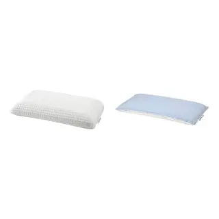 MJÖLKKLOCKA/KVARNVEN(stomach sleeper) set: ergonomic pillow, side/back sleeper + ergonomic pillow, stomach sleeper