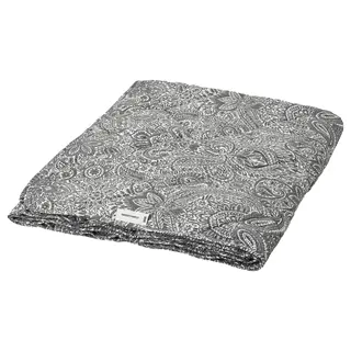 ÄNGSSTAMFLY duvet, light warm, grey/white, Length 200 x Width 150 cm