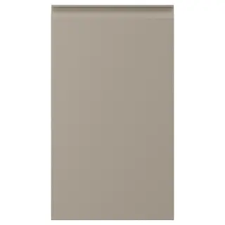 UPPLÖV door, matt dark beige, Width 39.7 x Height 69.7 cm